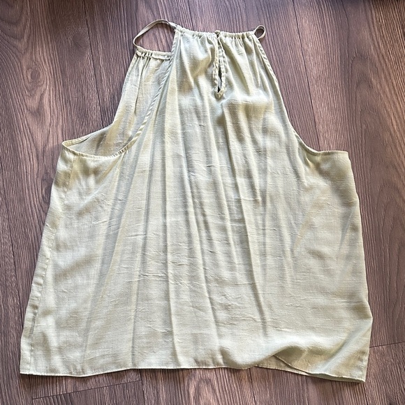 Nine West Light Green Halter Tank Top - Picture 4 of 8